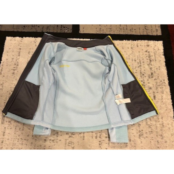 SPYDER - Girls Large Encore Full Zip Lt. Blue (Frost) Fleece Lined Jacket - Picture 8 of 16